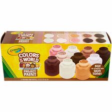 Crayola CYO 542315 Colors Of The World Washable Kids Paint - 2 Fl Oz -