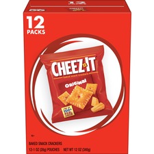 Kelloggs KEB 93996 Keebler Cheez-it Baked Snack Crackers - Low Fat, Tr