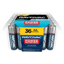 Energizer RAY 81536PP Rayovac High Energy Alkaline Aa Batteries - For 