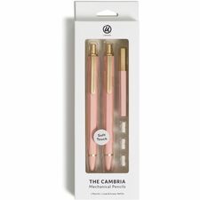 U UBR 2412U0424 Cambria Mechanical Pencils - 2 Lead - Refillable - Mat