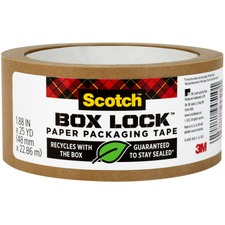 3m MMM 7850238GC Scotch Box Lock Packaging Tape Refill - 25 Yd Length 