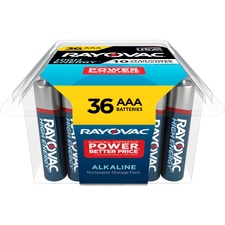 Energizer RAY 82436PP Rayovac High Energy Alkaline Aaa Batteries - For