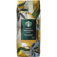 Starbucks SBK 12523486 Starbucks Veranda Blend Whole Bean Coffee - Blo