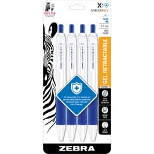 Zebra ZEB 41524 Sarasa Dry X1+ Retractable Gel Pen - Medium Pen Point 