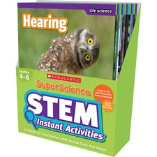 Scholastic SHS 1338099019 Scholastic Superscience Stem Instant Activit