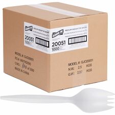 Genuine GJO 20051 Joe Individually Wrapped Cutlery - 1000carton - Spor