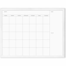 U UBR 2918U0001 Magnetic Dry Erase Calendar - 30