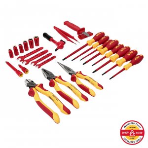 Wiha 91890 Wiha Insulated Vde Hybrid Amp; Ev Essentials Tool Kit (26 P