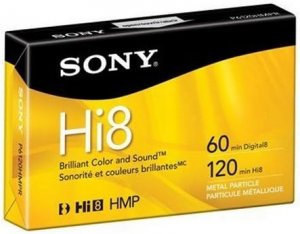 Sony P6120HMPR 120-minute 8mm Tape H1 8mm 1-pack