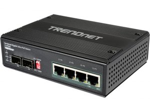 Trendnet 6B6971 6-port Hardened Industrial Gigabit Ultra Poe Din-rail 