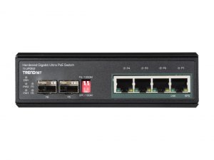 Trendnet 6B6971 6-port Hardened Industrial Gigabit Ultra Poe Din-rail 