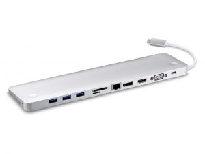 Aten UH324 Usb-c Multiport Dock With Power Pass-through New