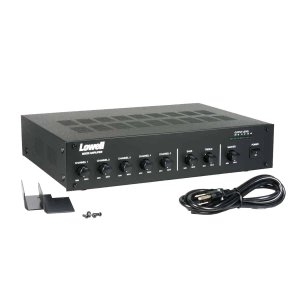 Lowell 0181-0892 125w Rackmount Mixer Amplifier With Multiple Inputs