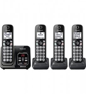 Panasonic KX-TGD664M Cordless Telephone In Metallic Black