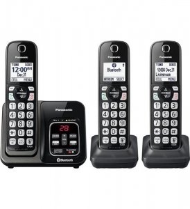 Panasonic KX-TGD663M Cordless Telephone In Metallic Black