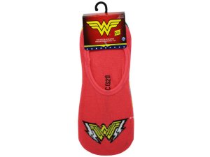 Bulk AC555 5 Pack Wonder Woman Themed Womens Ankle Socks Size 9-11