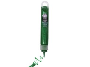 Bulk AC498 Fabric Glitter Paint Pen 2oz. In Emerald Green