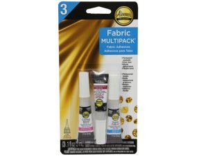 Bulk AC496 3 Pack Fabric Adhesive