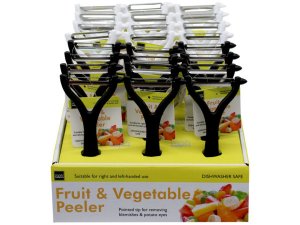 Bulk GA025 Triangle Head Vegetable And Fruit Peeler Countertop Display