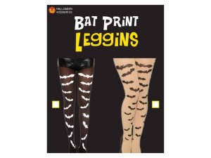 Bulk AB277 Assorted Flying Bats Adult Tights