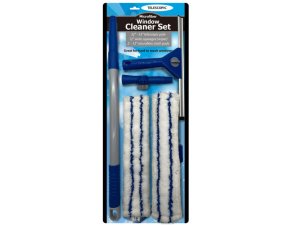 Bulk GA038 All-in-one Deluxe Window Cleaner Set