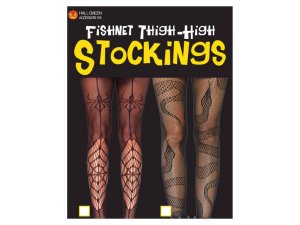 Bulk AB275 Assorted Snake And Spider Pattern Adult Fish Net Tights