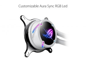 Asus STRIX LC II 360 ARGB WE Fan Rog Strix Lc Ii 360 Argb We White Aio