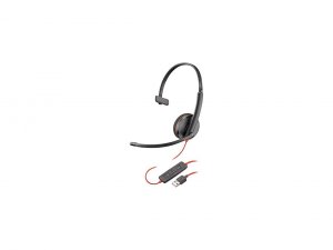 Poly PL-209744-101 Blackwire 3200 Series Corded Uc Headset