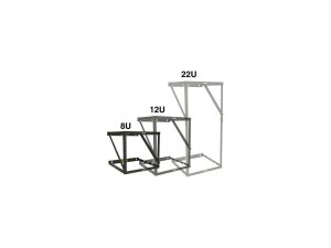 Tripp  Wall Mount 2-post Open Frame Rack Cabinet 8u - 14u - 22u - Wall