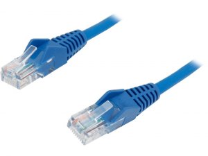 Tripp  15ft Cat5e - Cat5 Snagless Molded Patch Cable Rj45 M-m Blue 15'