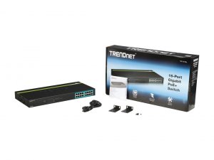 Trendnet ZL4787 16-port Gigabit Poe+ Switch - 16 Network - Twisted Pai