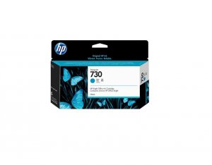 Original Hp HEWP2V62A Hp 730 Ink Cartridge 130ml Cyan P2v62a