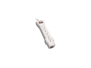 Tripp '073055 Surge Protector Power Strip 120v 7 Outlet Rj11 7' Cord 2