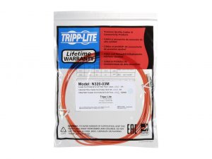 Tripp '722782 3m Duplex Multimode 62.5-125 Fiber Optic Patch Cable Lc-