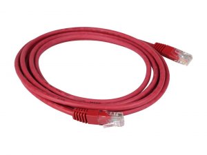 Tripp '519293 10ft Cat5e - Cat5 350mhz Molded Patch Cable Rj45 M-m Red