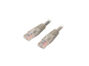 Startech 6F4774 1 Ft Gray Molded Cat5e Utp Patch Cable - Category 5e -