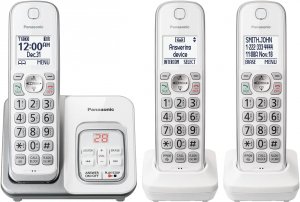 Panasonic KX-TGD633W Cordless Telephone In White