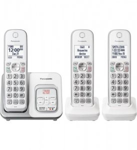 Panasonic KX-TGD633W Cordless Telephone In White