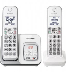 Panasonic KX-TGD632W Cordless Telephone In White