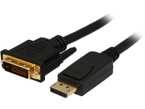 Rosewill CL-DP2DVI-6-BK Cable  Cl-dp2dvi-6-bk R