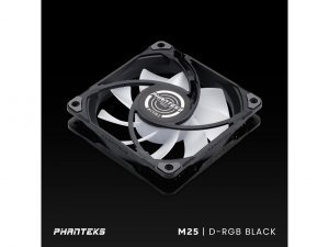 Phanteks PH-F120M25_DRGB_PWM_BK01_3P Casefan  Ph-f120m25_drgb_pwm_bk01