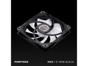 Phanteks PH-F140M25_DRGB_PWM_BK01_3P Casefan  Ph-f140m25_drgb_pwm_bk01