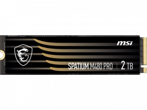 Msi SM480PN2TB Ssd  Spatium M480 Pro Pcie 4.0 Nvme M.2 2tb Play Retail