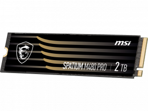 Msi SM480PN2TB Ssd  Spatium M480 Pro Pcie 4.0 Nvme M.2 2tb Play Retail