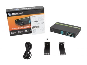 Trendnet QY3582 8-port Gigabit Greennet Poe+ Switch - 8 Network - Twis