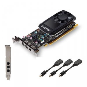 Pny VCNT400-BLK 2gb Pny Quadro Nvidia T400 3x Mdp Gddr6 Pci Express 3.