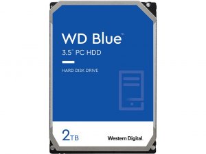 Western WD20EZBX-20PK Hdd Wd20ezbx 2tb 3.5 Sata 256m Wd Blue Bulk