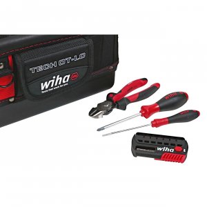 Wiha 91239 Wiha Veto Redstripe Open Tote Kit (11 Piece Set)