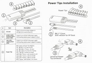 Ncs NCS11290 Power Splitter Companion With 8 Power Tip Adapters Sizes 