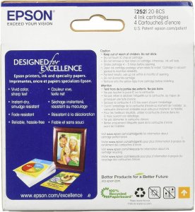 Original Epson T252120-BCS 252 Blk And Color Combo Pack